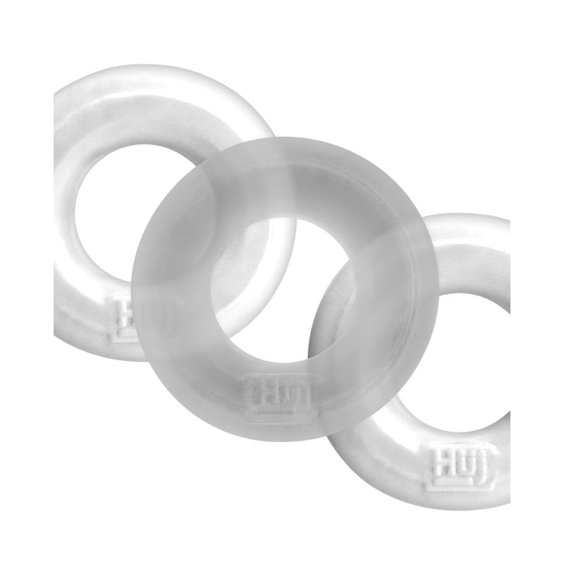 Hunky Junk 3 Pack C Ring - White Ice Hunky Junk 3 Pack C Ring - White Ice