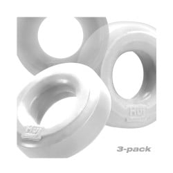 Hunky Junk 3 Pack C Ring - White Ice
