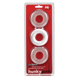 Hunky Junk 3 Pack C Ring - White Ice
