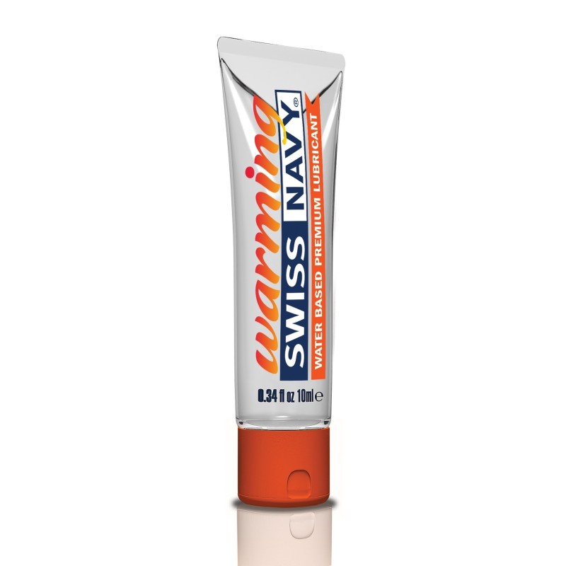 Swiss Navy Warming Water Based Lubricant - 10 ml Swiss Navy Warming Water Based Lubricant - 10 ml