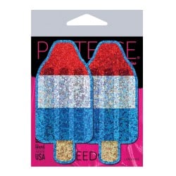 Pastease Premium Bomb Pop - Red/White/Blue O/S