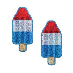 Pastease Premium Bomb Pop - Red/White/Blue O/S