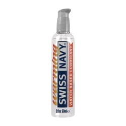 Swiss Navy Warming Water Based Lubricant - 2 oz