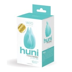 VeDO Huni Rechargeable Finger Vibe - Tease Me Turquoise