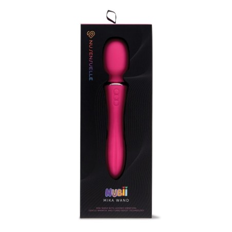 Nu Sensuelle Mika Heating Nubii Mini Wand - Pink