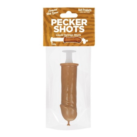 Pecker Shot Syringe - Brown