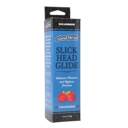 GoodHead Slick Head Glide - 4 oz Strawberry
