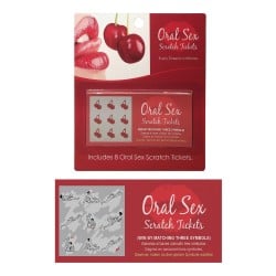 Oral Sex Scratch Tickets - Every Ticket is a Winner
