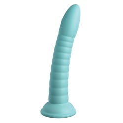 Dillio Platinum 7" Wild Thing Silicone Dildo - Teal