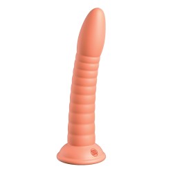 Dillio Platinum 7" Wild Thing Silicone Dildo - Peach