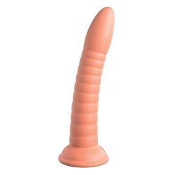 Dillio Platinum 7" Wild Thing Silicone Dildo - Peach