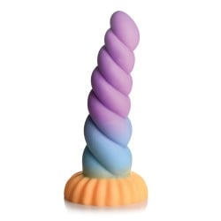 Creature Cocks Unicorn Silicone Dildo - Multi Color