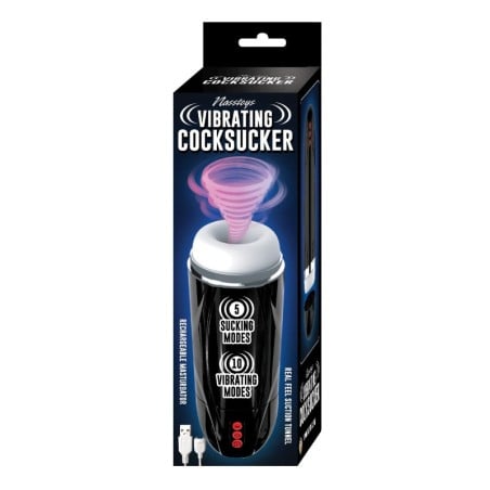 Vibrating Cocksucker - Black