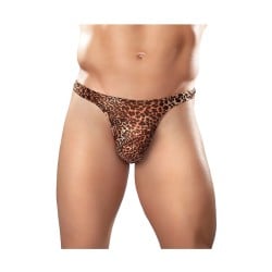 Male Power Wonder Thong Animal Print L/XL