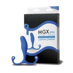 Aneros Special Edition MGX Syn Trident Series Prostate Stimulator - Blue