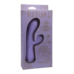 RITUAL Aura Rechargeable Silicone Rabbit Vibe - Lilac