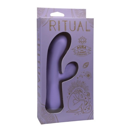RITUAL Aura Rechargeable Silicone Rabbit Vibe - Lilac