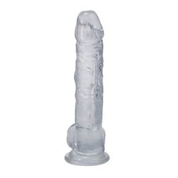 In A Bag 8" Big Dick - Clear