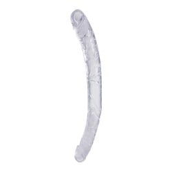 In A Bag 13" Double Dong - Clear