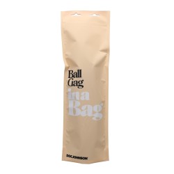 In A Bag Ball Gag - Black