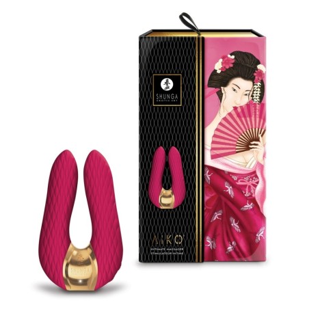 Shunga Aiko Intimate Massager - Raspberry