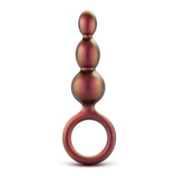 Blush Anal Adventures Matrix Beaded Loop Plug - Copper