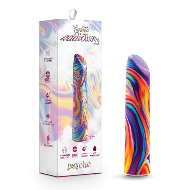 Blush Limited Addiction Psyche Power Vibe - Rainbow Blush Limited Addiction Psyche Power Vibe - Rainbow