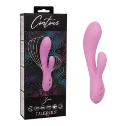 Contour Zoie Flexible Dual Massager - Pink