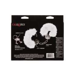 Ultra Fluffy Furry Cuffs - White