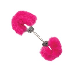Ultra Fluffy Furry Cuffs - Pink