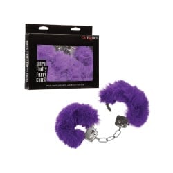 Ultra Fluffy Furry Cuffs - Purple