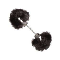Ultra Fluffy Furry Cuffs - Black