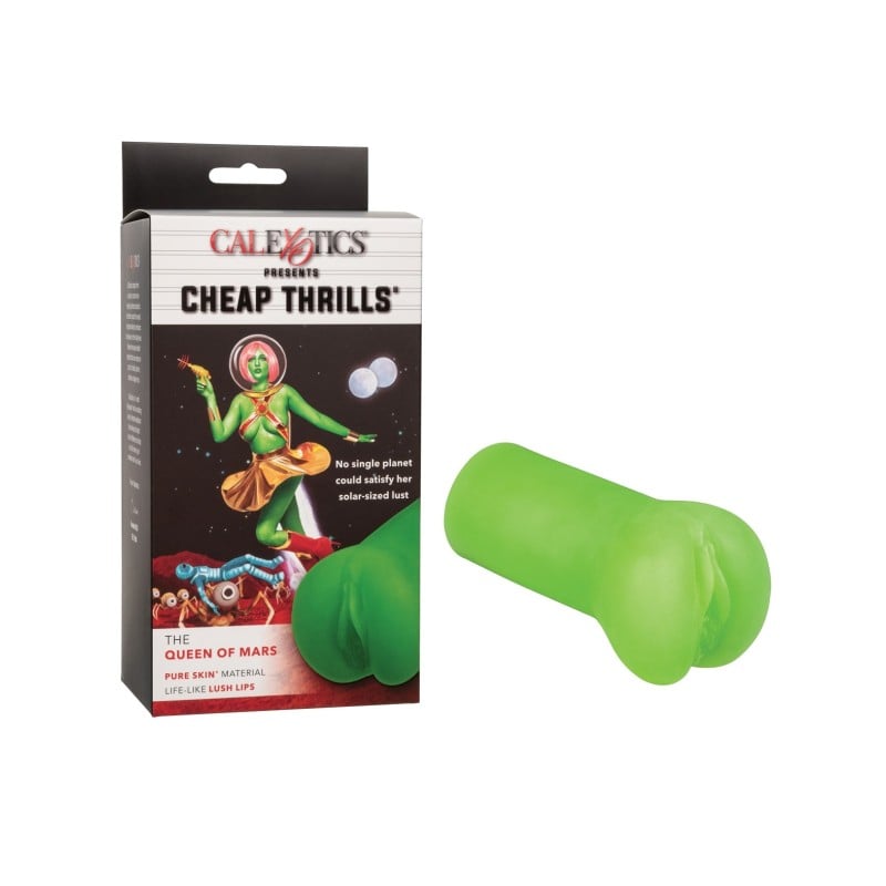 Cheap Thrills The Queen of Mars Pussy Masturbator - Green