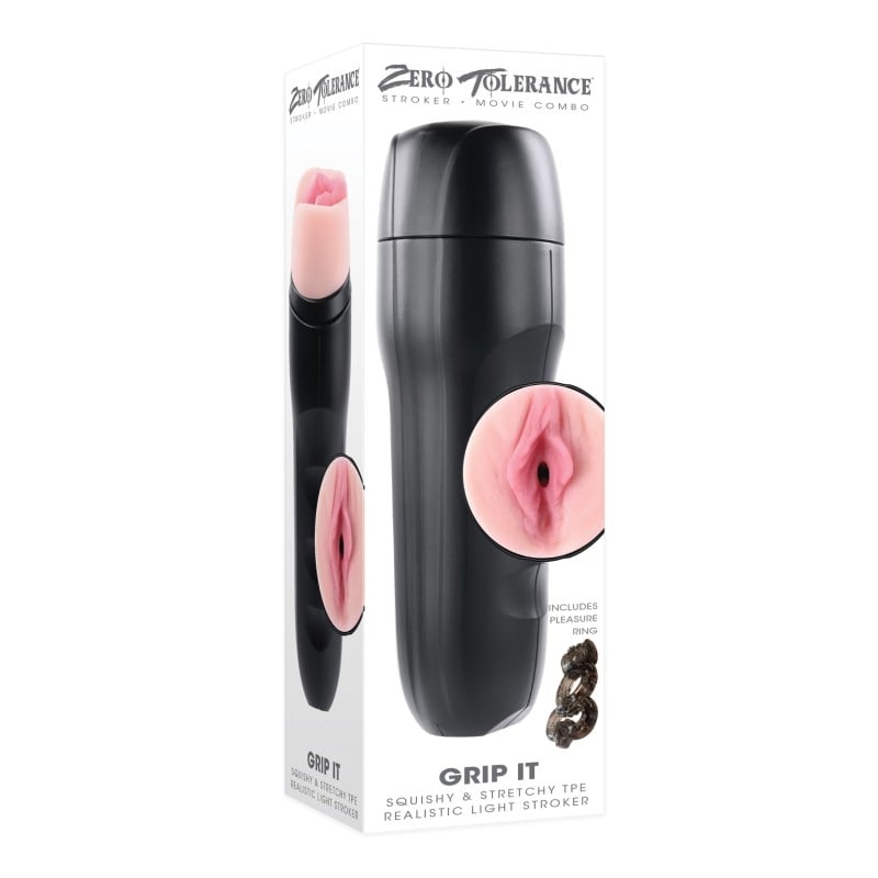 Zero Tolerance Grip It Vaginal Stroker - Light Zero Tolerance Grip It Vaginal Stroker - Light