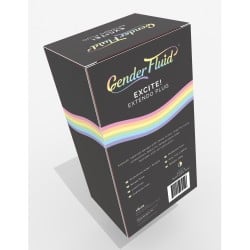 Gender Fluid Excite! Extendo Plug - Silver