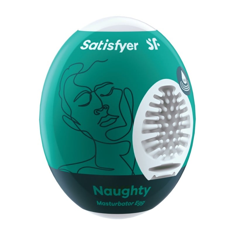 Satisfyer Masturbator Egg - Naughty Satisfyer Masturbator Egg - Naughty