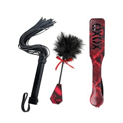 Lovers Kits Whip, Tickle & Paddle