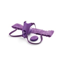 Fantasy For Her Ultimate G-Spot Butterfly Strap On - Purple