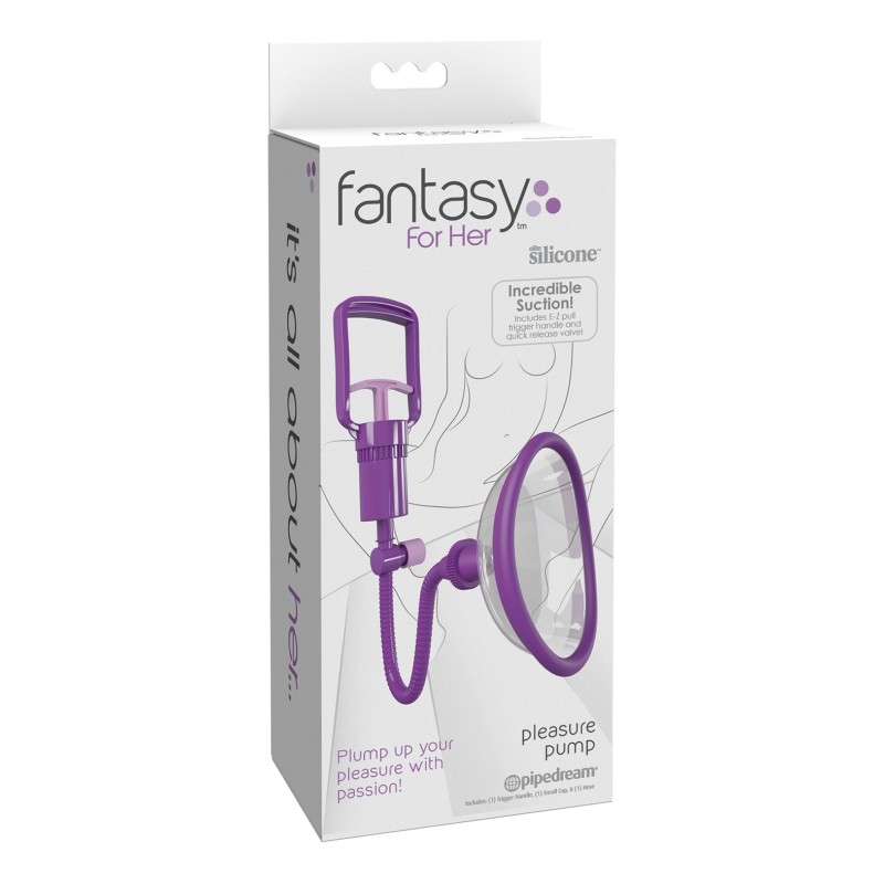 Fantasy For Her Pleasure Pump - Purple Fantasy For Her Pleasure Pump - Purple