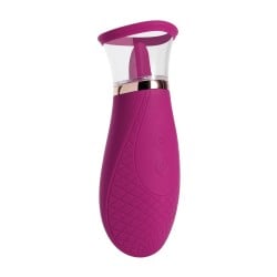 Scioness Sucking and Licking Clitoral Stimulator - Pink