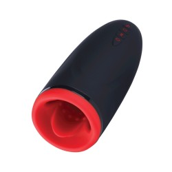 Dayo Autoblowjob Clamping Penis Massager - Black