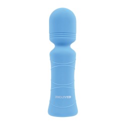 Evolved Out of The Blue Vibrating Mini Wand - Blue