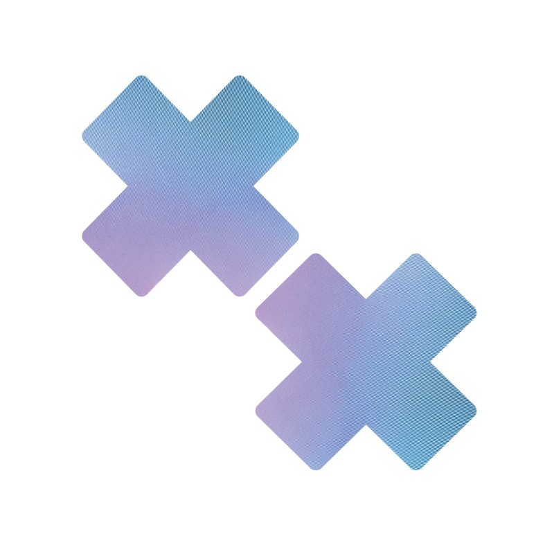 Neva Nude Chameleon Color Changing X Factor Pasties - Pastel Blue