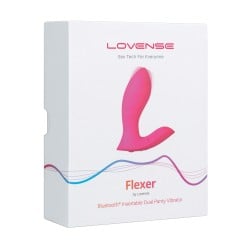  equalsLovense Flexer Dual Panty Vibrator - Pink