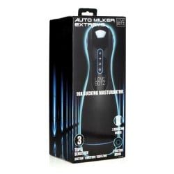 LoveBotz Auto Milker Extreme 16x Sucking Masturbator - Black