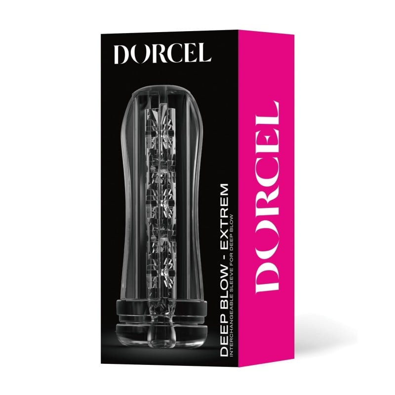 Dorcel Deep Blow Extreme Sleeve - Clear Dorcel Deep Blow Extreme Sleeve - Clear