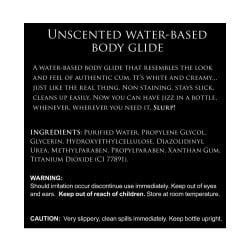 Master Series Unscented Jizz Lubricant - 16oz
