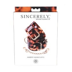 Sincerely Amber Hand Cuffs