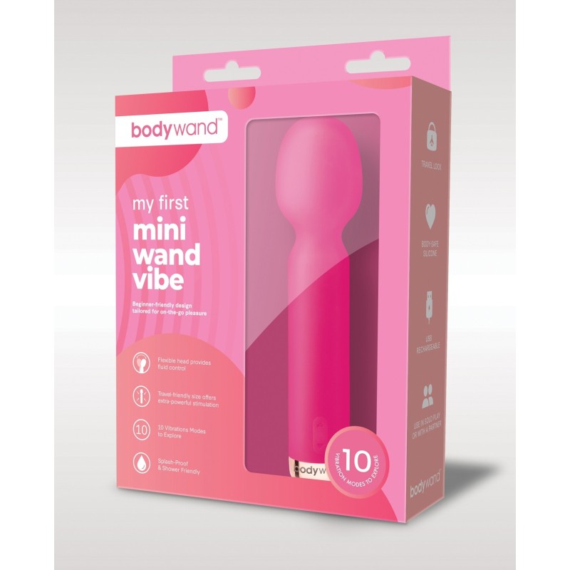 XGen Bodywand My First Mini Wand Vibe - Pink XGen Bodywand My First Mini Wand Vibe - Pink