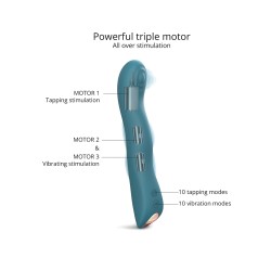  equalsLove to Love Swap Tapping Vibrator - Teal Me